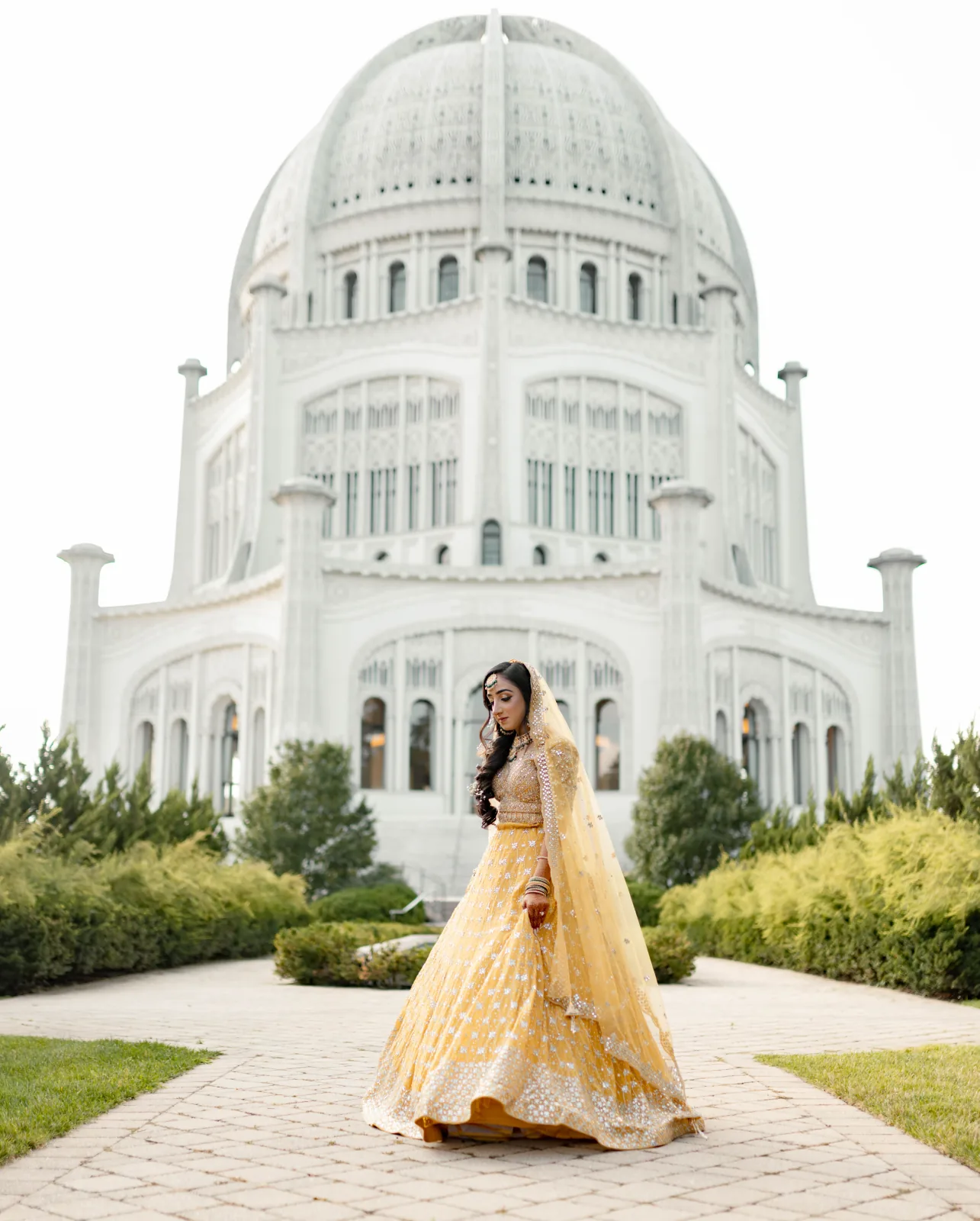 Wedding photograph from Wilmette, USA