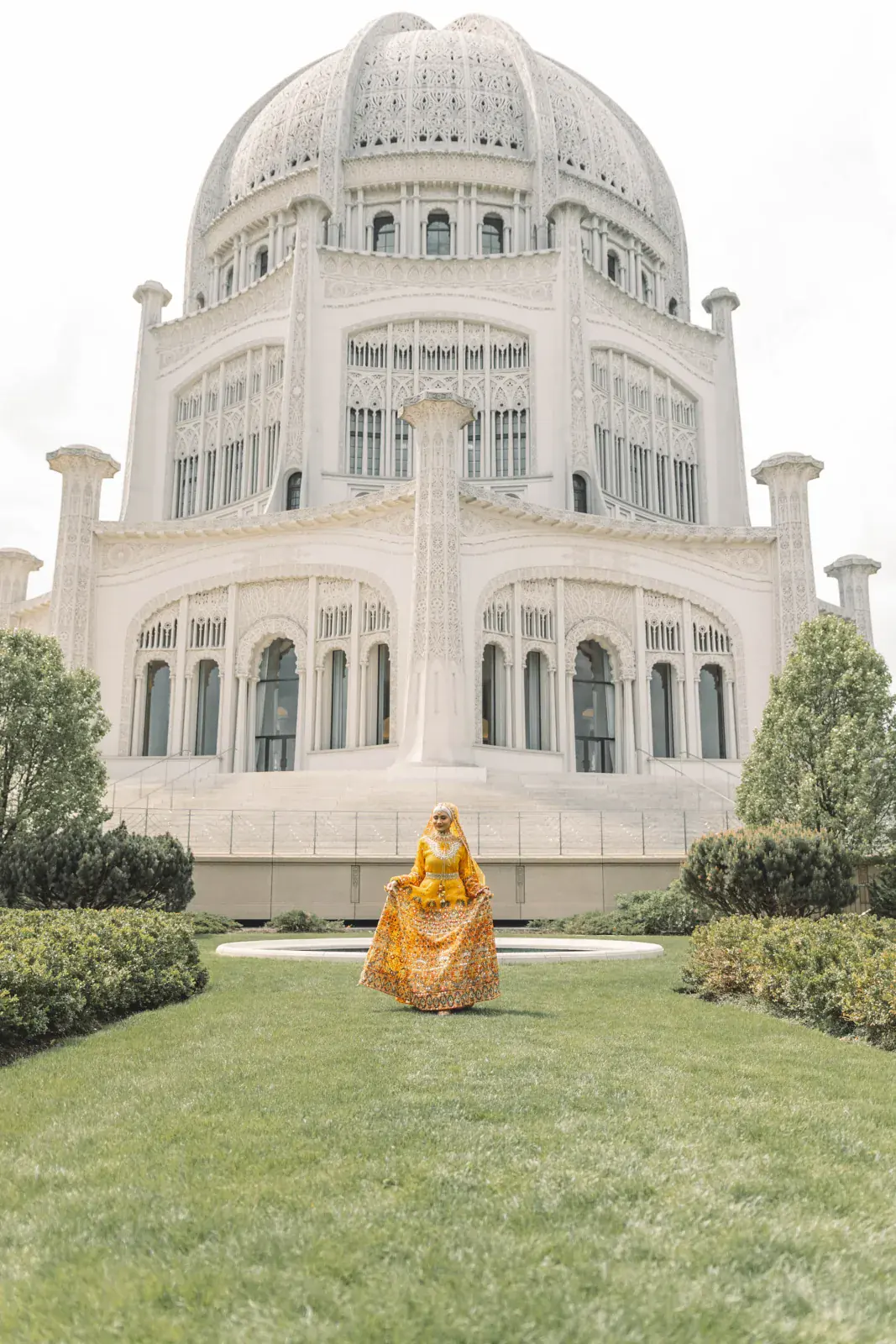 Wedding photograph from Wilmette, USA