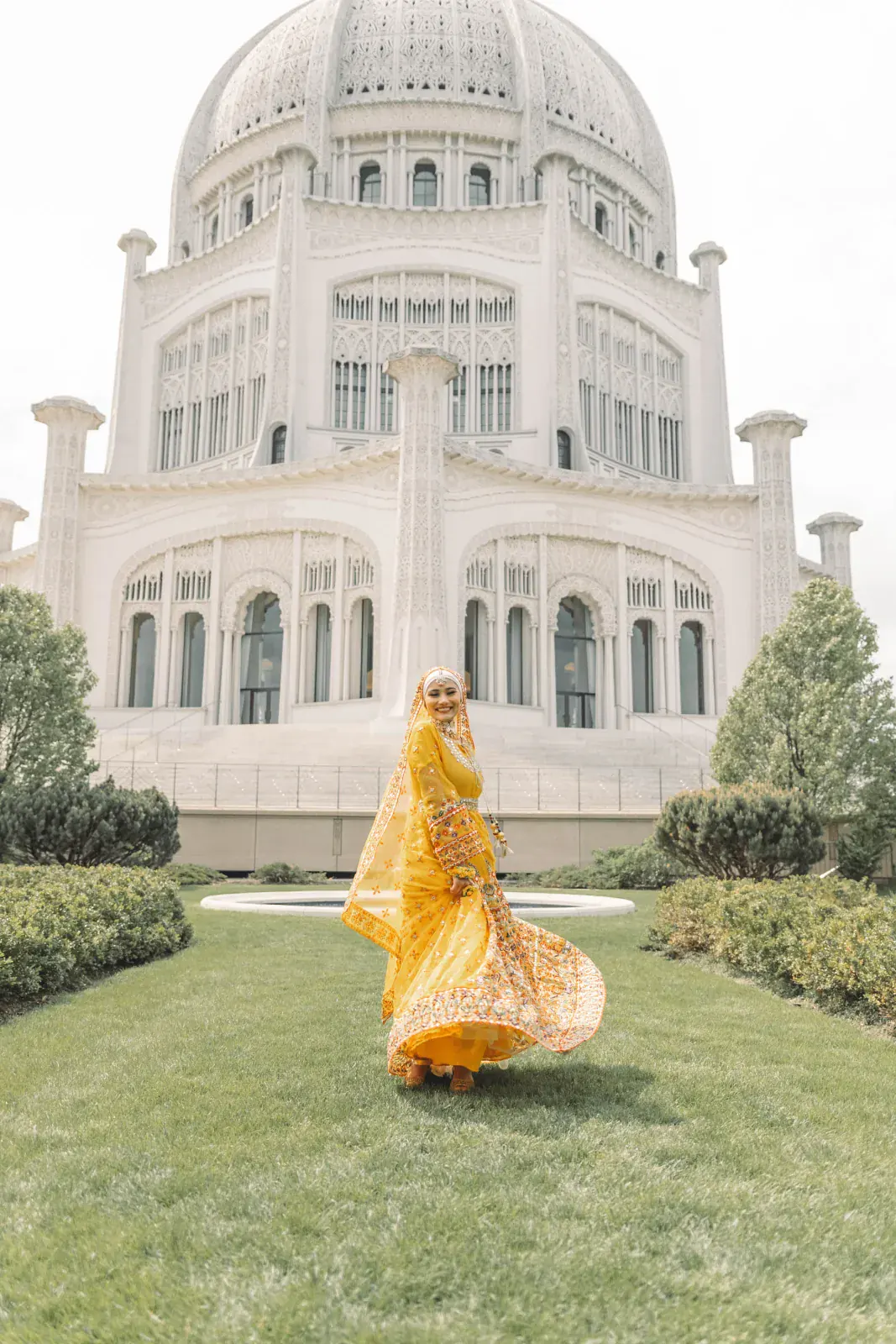 Wedding photograph from Wilmette, USA