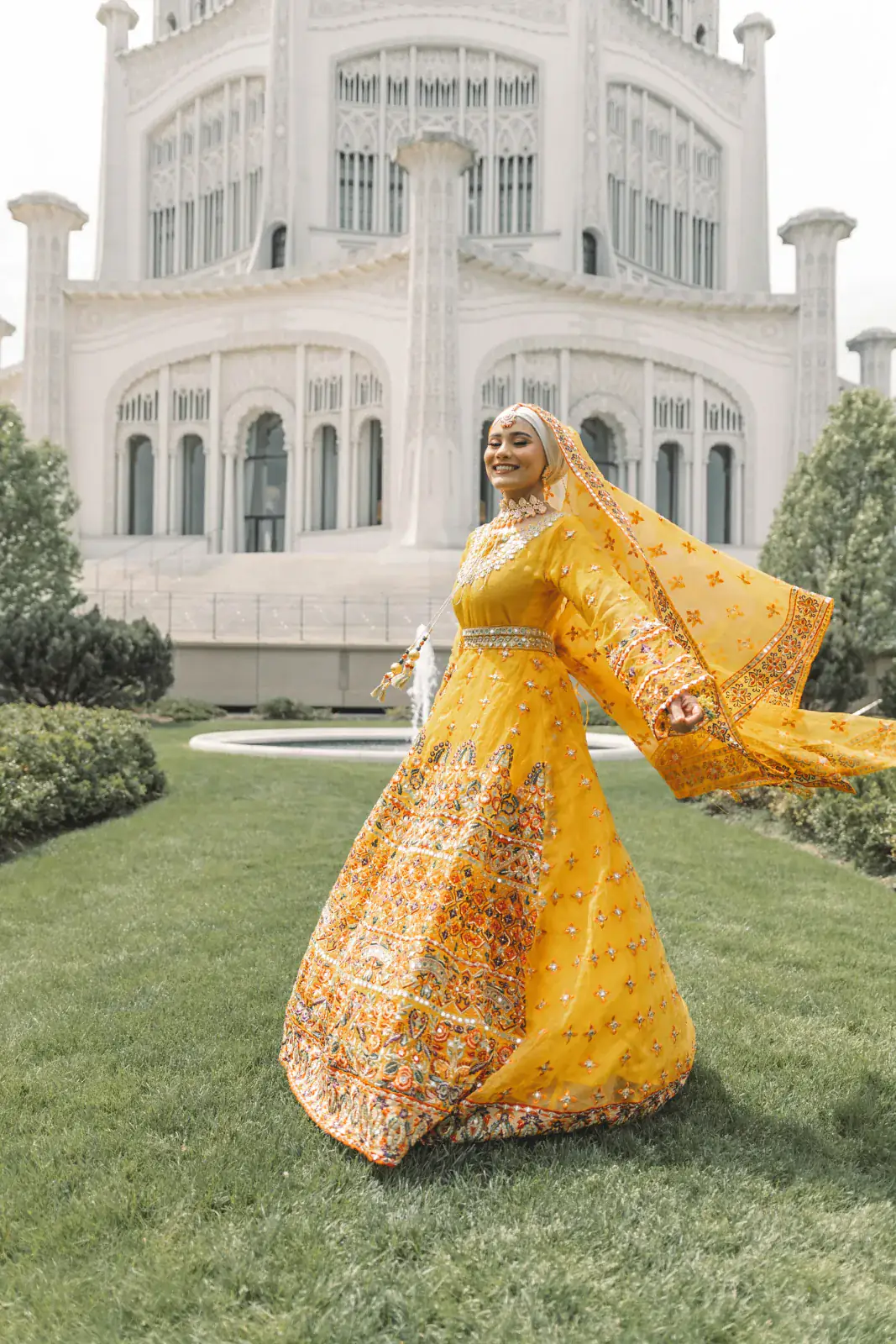 Wedding photograph from Wilmette, USA