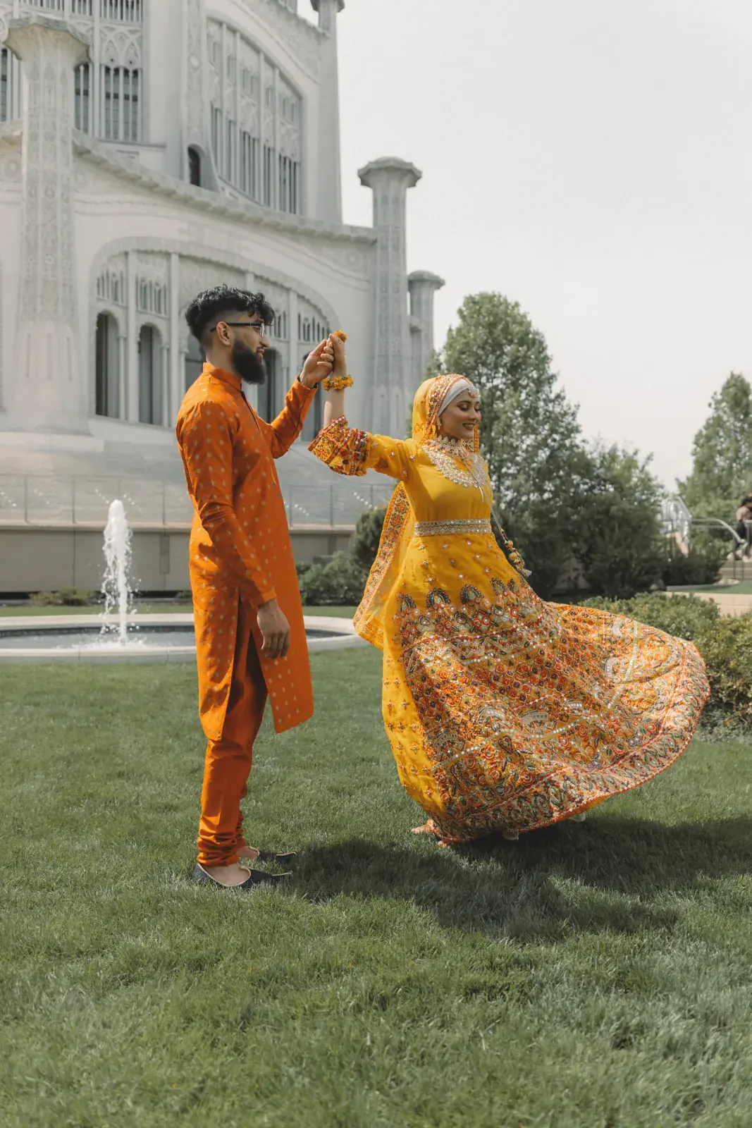 Wedding photograph from Wilmette, USA