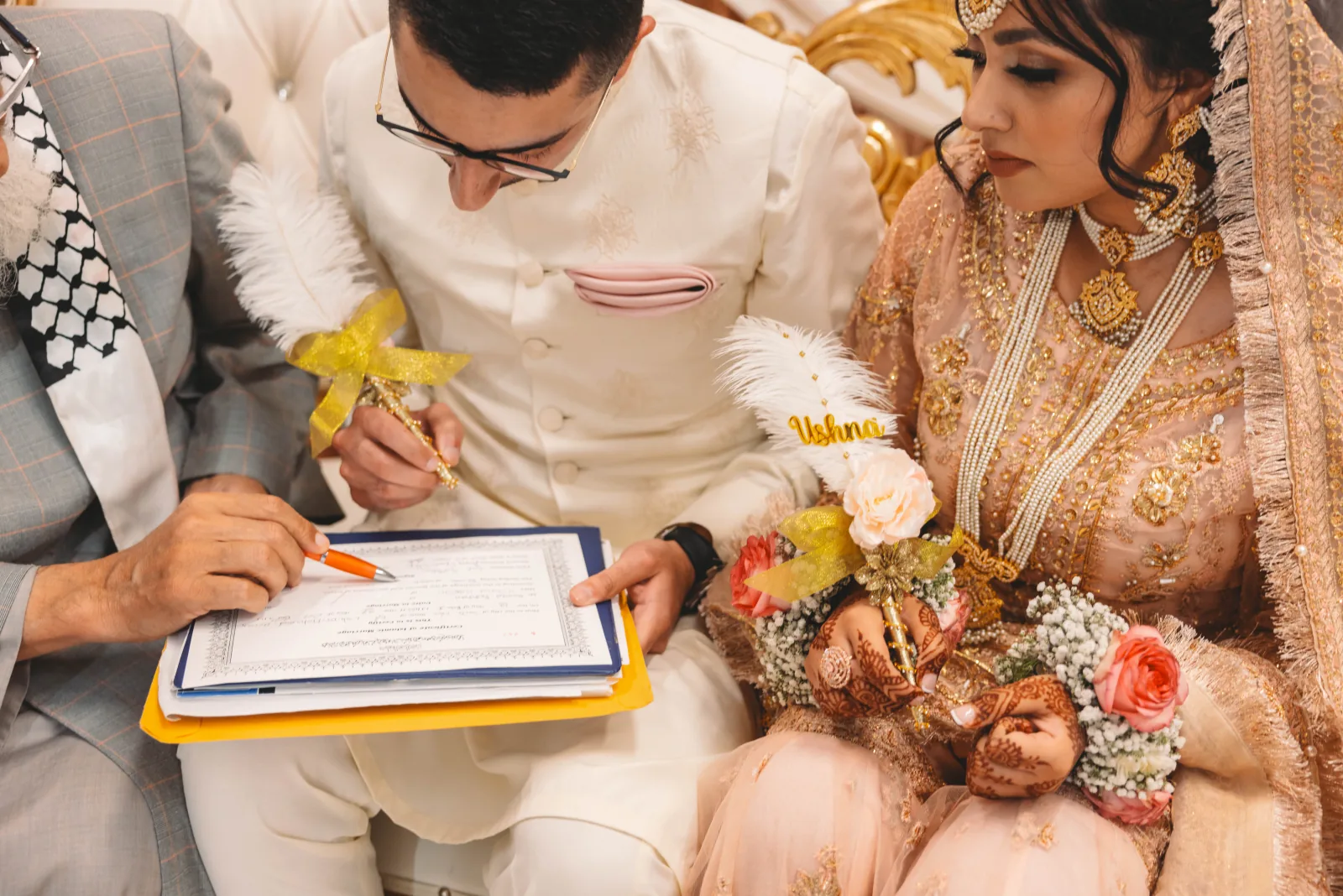 Wedding photograph from Chicago, USA